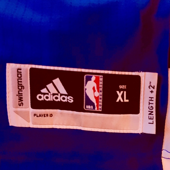 ADIDAS KEVIN DURANT SWINGMAN JERSEY ROYAL/GOLD XL - Picture 3 of 13